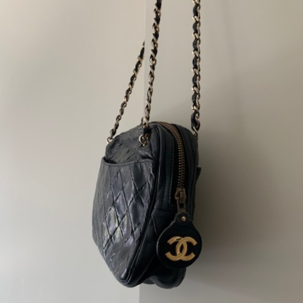 Vintage Chanel Lambskin Shoulder Bag